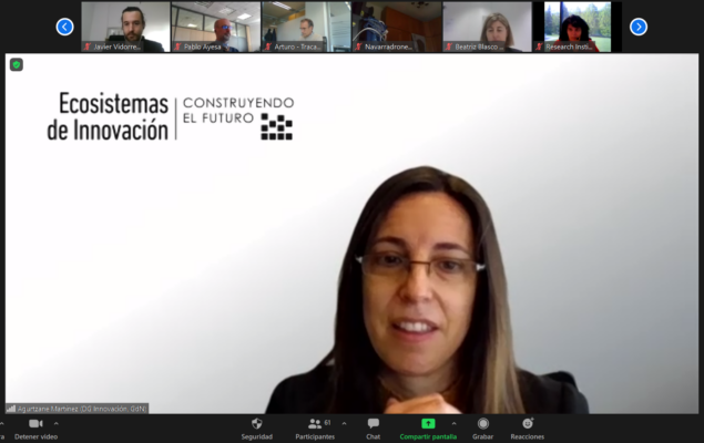 Tercera jornada de Ecosistemas de Innovación, iniciativa de la Dirección General de Innovación del Gobierno de Navarra.